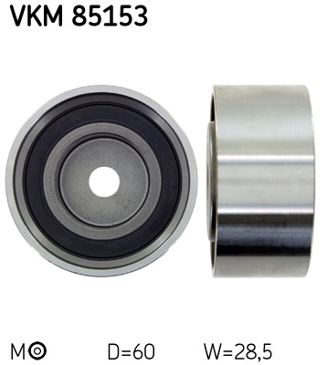 SKF Umlenk-/Führungsrolle, Zahnriemen VKM 85153